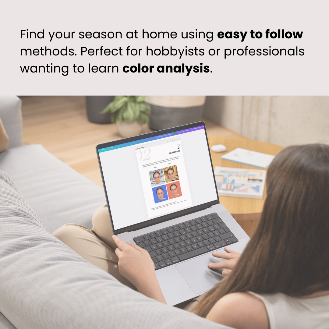DIY Color Analysis Canva Template + Printable Face Frames and Full Instruction Guide