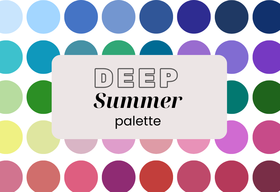 Deep Summer Color Palette