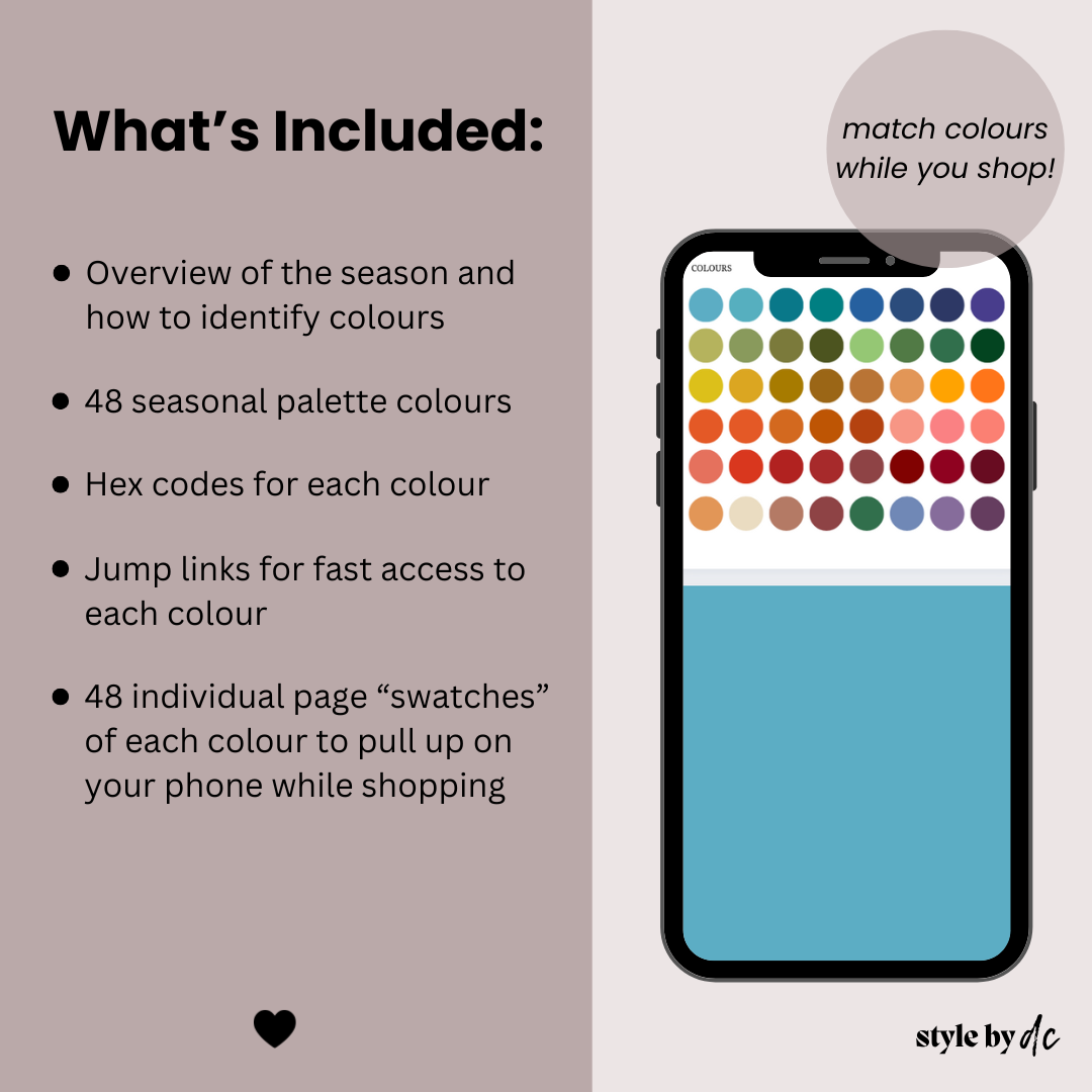 Deep Summer Color Palette