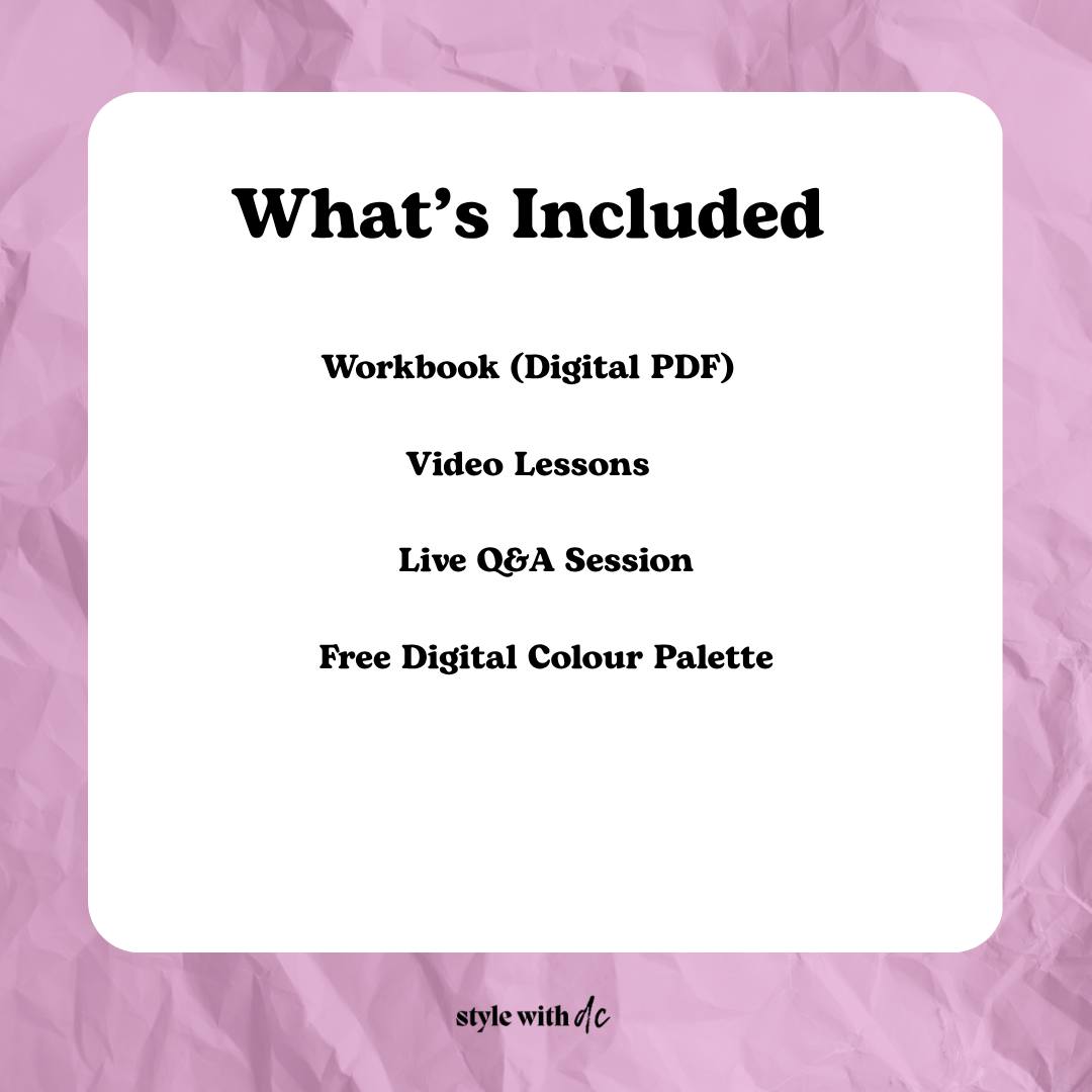 Learn Colour Analysis: Founding Cohort