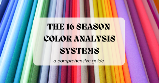 The 16 Season Color Analysis System: A Comprehensive Guide