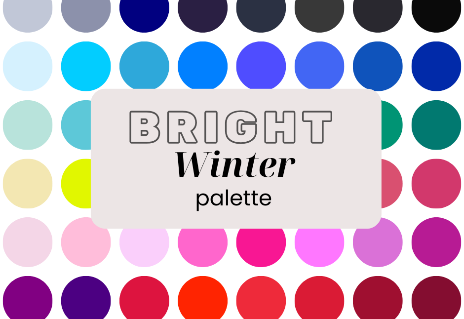 Bright Winter Color Palette