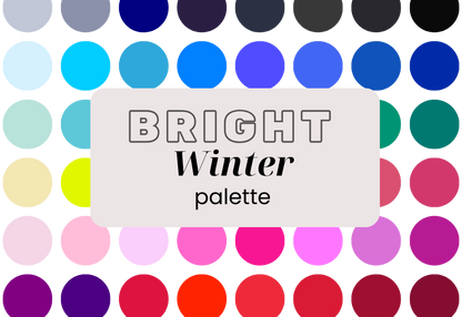 Bright Winter Color Palette