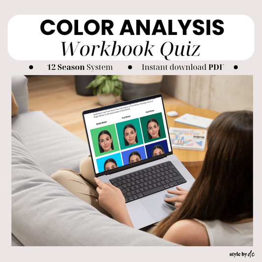 DIY Color Analysis Workbook