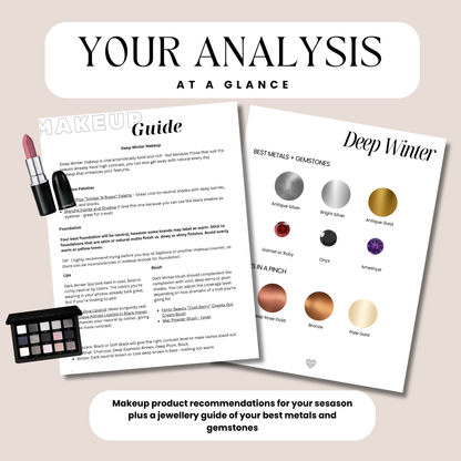 color analysis best makeup and best jewelry for your season