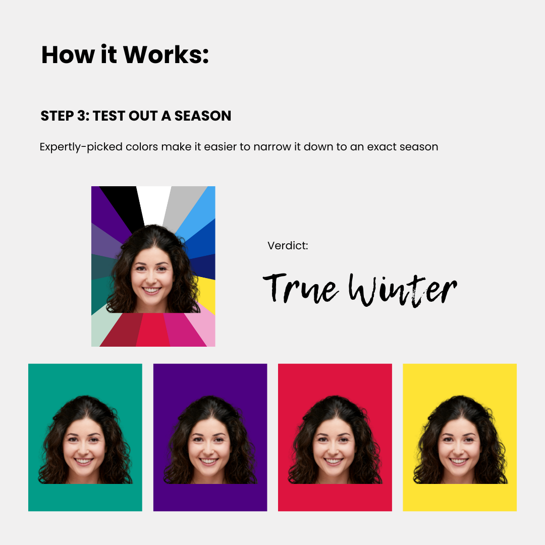 DIY Color Analysis Canva Template + Printable Face Frames and Full Instruction Guide