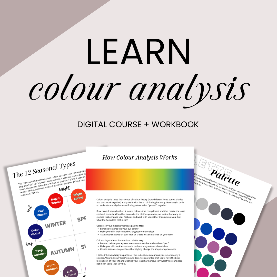 Learn Color Analysis - Pre-Order – Style with DC